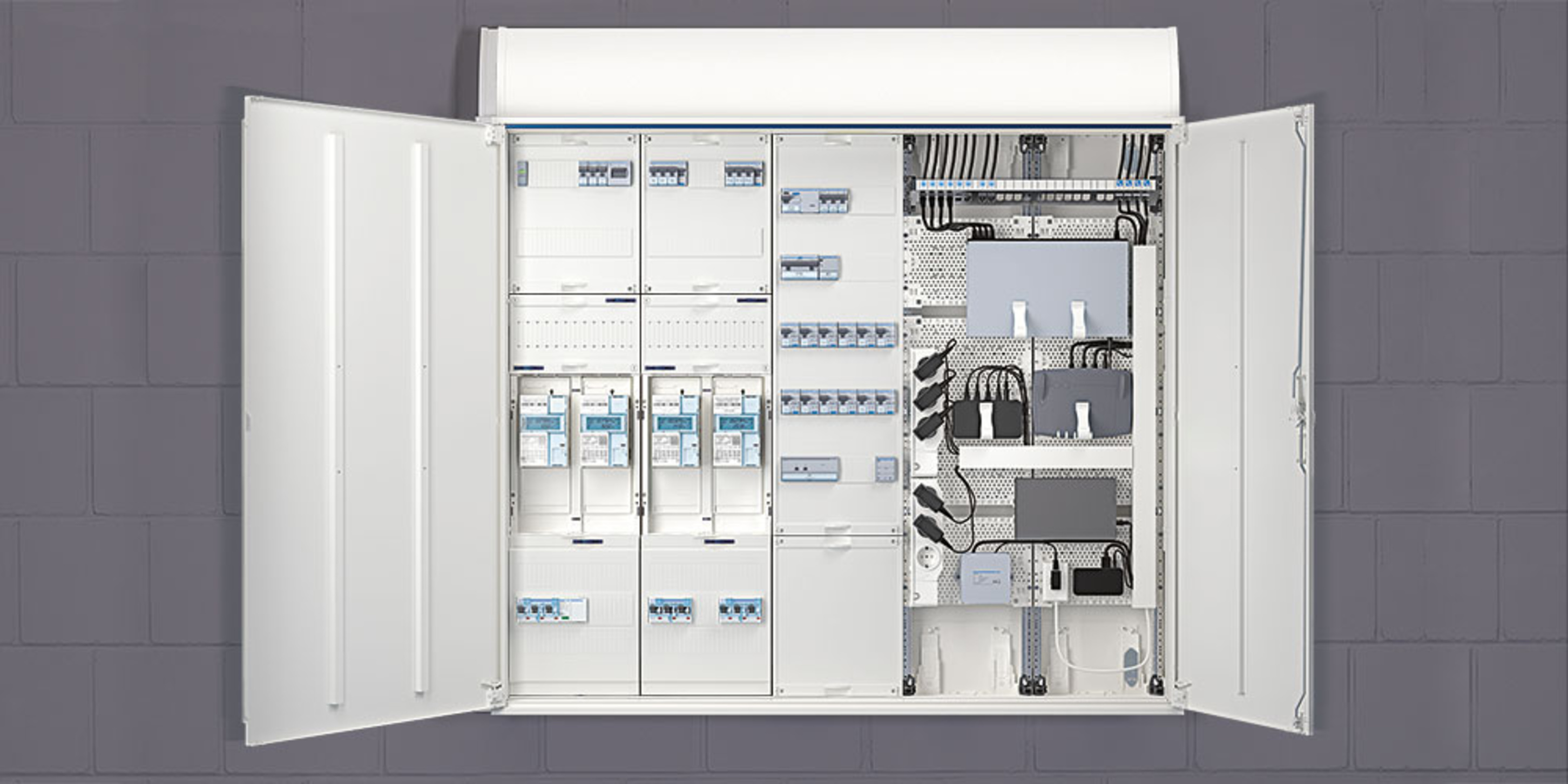 Technikzentrale bei Elektro Hofmann GmbH in Karlstadt