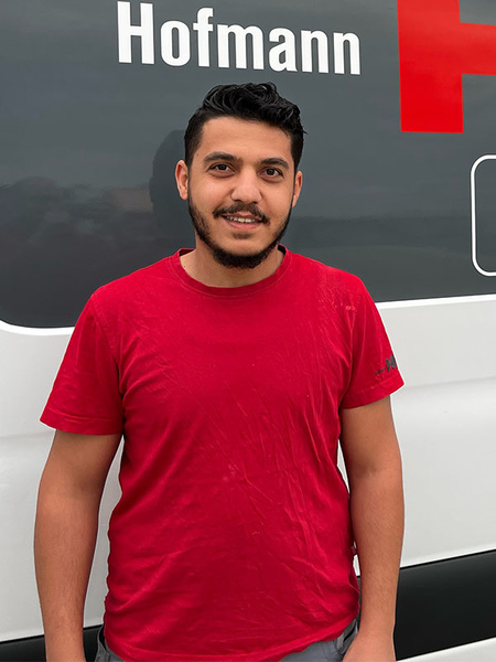 Abdullah Saoud Al Sahou bei Elektro Hofmann GmbH in Karlstadt