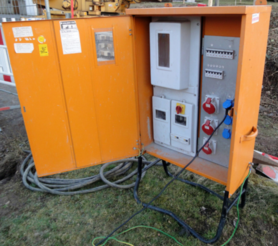 Baustromkasten bei Elektro Hofmann GmbH in Karlstadt