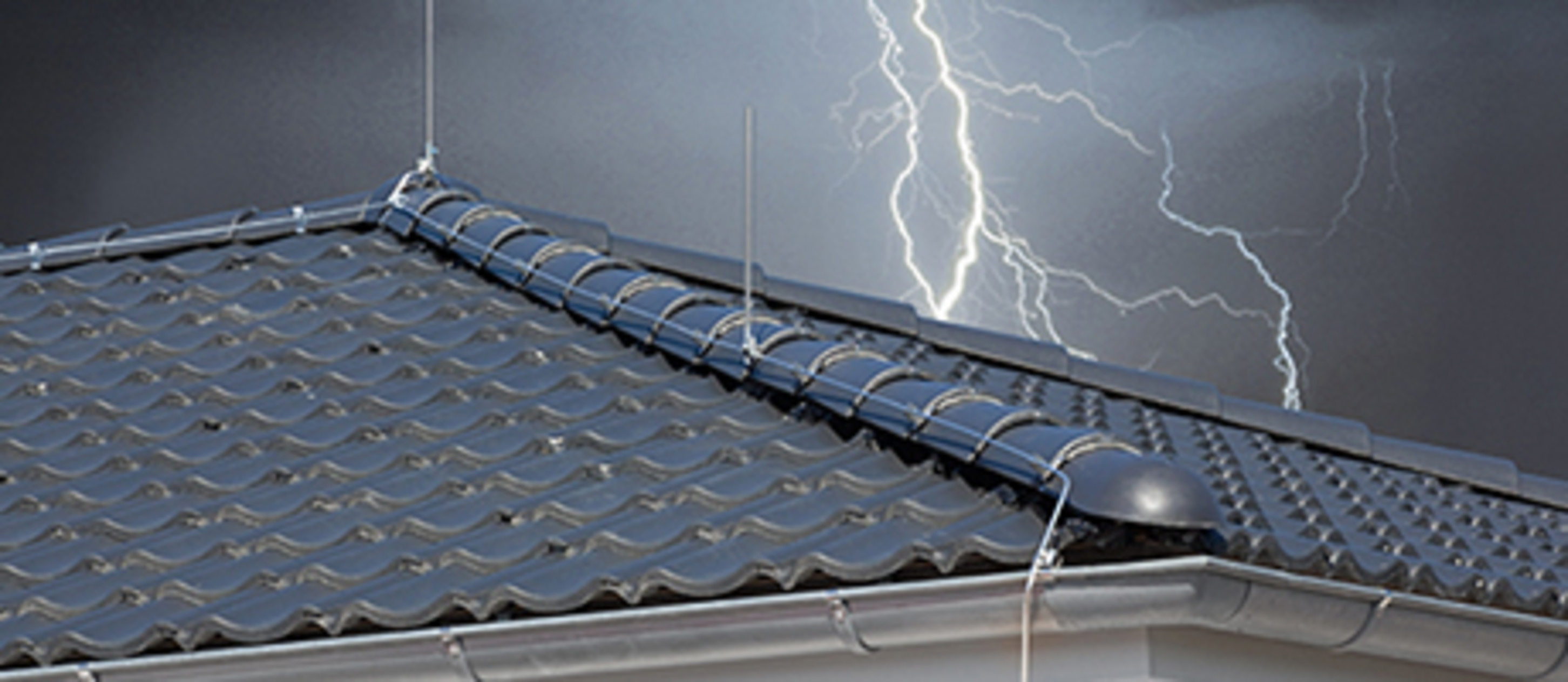 Äußerer Blitzschutz bei Elektro Hofmann GmbH in Karlstadt